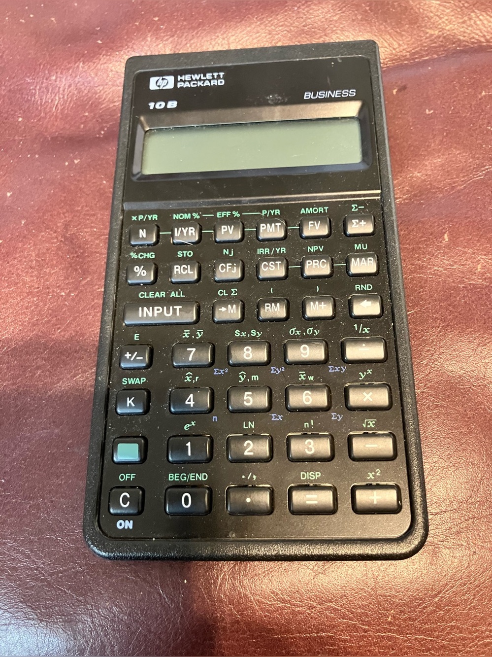 HP 10B Business Financial Calculator - Black